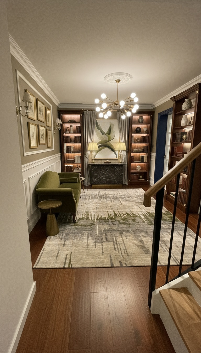 Contemporary entryway