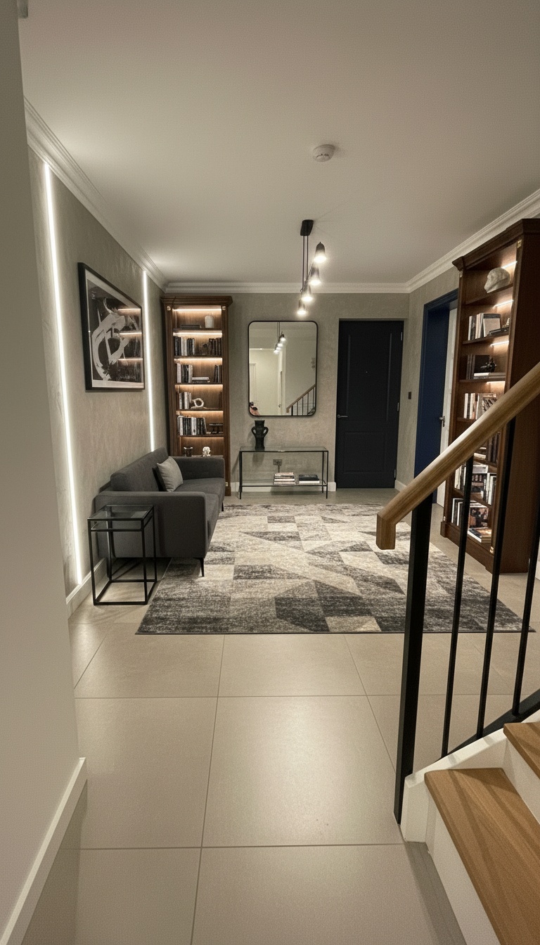 Modern entryway