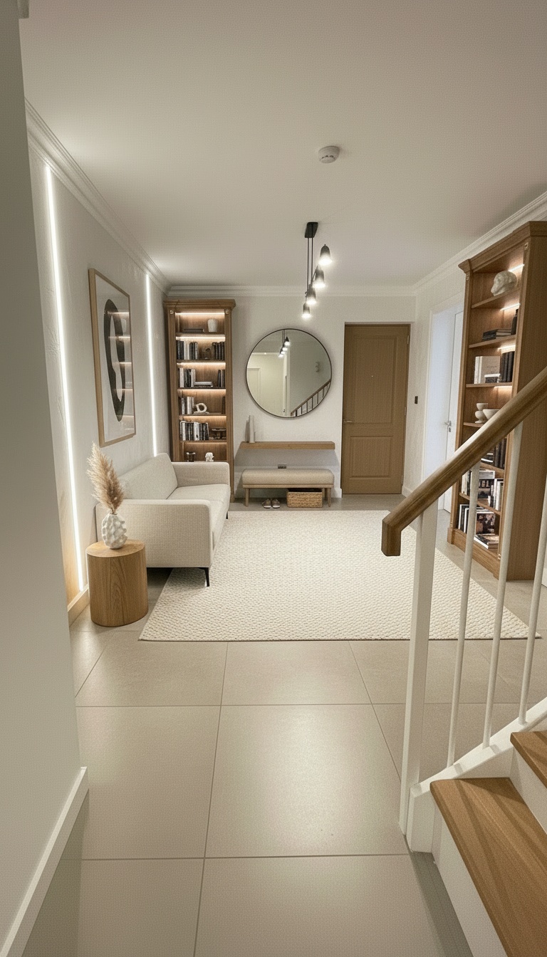 Minimalist entryway