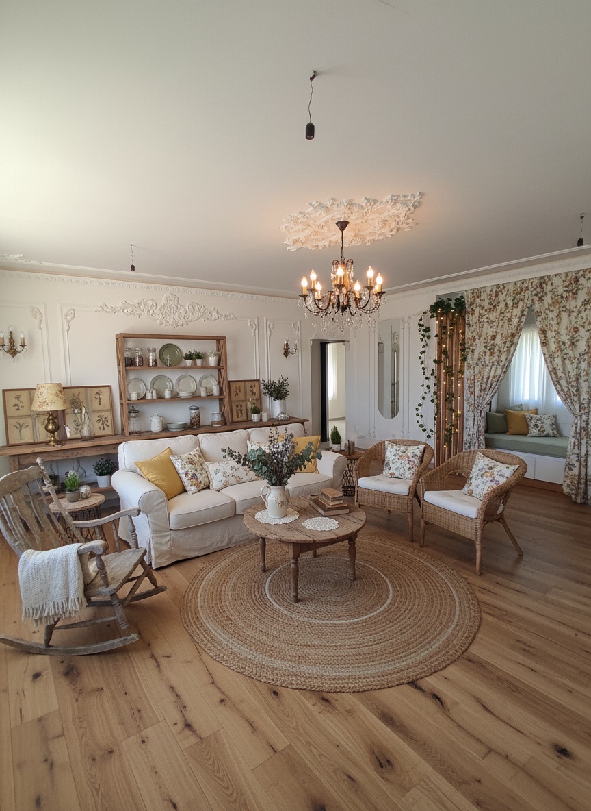 Cottagecore living room