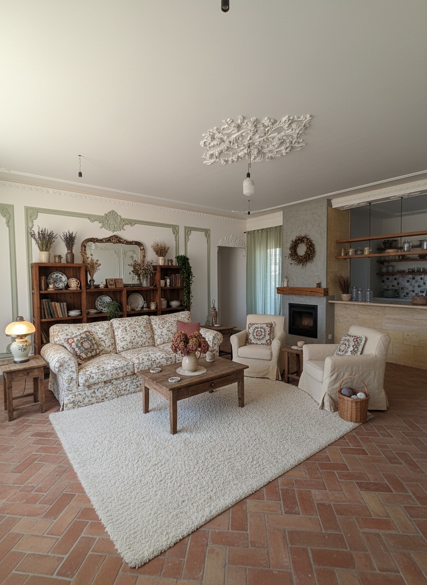 Cottagecore living room