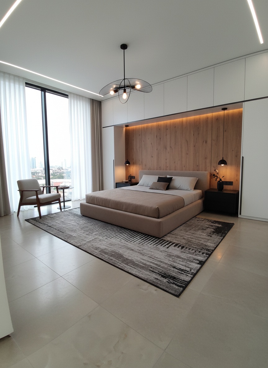 Modern bedroom